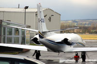 G-CGEI @ EGPF - In the Gama Aviation GA Park at Glasgow EGPF - by Clive Pattle