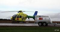 G-SCAA @ EGPT - Scottish Air Ambulance - Parked up at Perth EGPT ready to go to someone's aid - ex G-SASB - by Clive Pattle