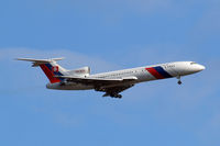OM-BYO @ EGLL - Tupolev Tu-154M [89A-803] (Government of Slovakia) Home~G 09/05/2011. On approach 27L. - by Ray Barber