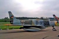 D-9539 @ EDBG - Canadair CL-13B Sabre Mk.6 [1603] (Ex German Air Force) Berlin-Gatow~D 15/05/2004 - by Ray Barber