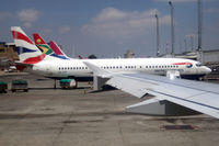 ZS-OTF @ JNB - Taken from arriving plane at Terminal 'A' Jo'burg - by Neil Henry