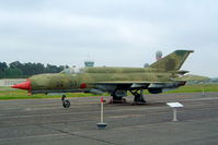 24 53 @ EDBG - Mikoyan-Gurevich MiG-21 bis [N75035841] (Ex German Air Force) Berlin-Gatow~D 15/05/2004 - by Ray Barber