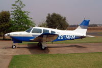 ZS-MFM @ FAVV - Piper PA-28R-201T Turbo Arrow III [28R-7803113] Vereeniging~ZS 10/10/2003 - by Ray Barber