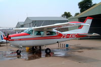 ZS-KNC @ FAKR - Cessna 210N Centurion [210-63850] Krugersdorp~ZS 11/10/2003 - by Ray Barber