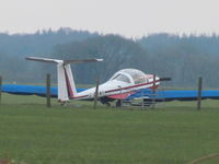 G-BMMV @ EGTU - From side road at Dunkeswell - by magnaman