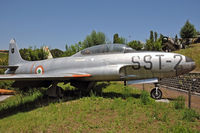 MM54-1602 - On display at Parco Tematico dell’Aviazione near Rimini. This T-33A carries the insignia of the Gunnery Standardization Centre at Decimomannu, Sardinia. - by Arjun Sarup