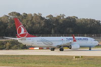 TC-JGK @ LMML - B737-800 TC-JGK Turkish Airlines - by Raymond Zammit