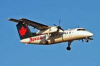 C-FCTA @ CYYZ - De Havilland Canada DHC-8-102 Dash 8 [039] (Air Canada Jazz) Toronto-Pearson International~C 24/06/2005 - by Ray Barber