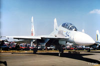 54 BLUE @ EGVA - Uzbekistan A.F. at RIAT 1997 RAF Fairford EGVA - by Clive Pattle