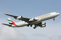 A6-ERP @ LMML - A340 A6-ERP Emirates Airlines - by Raymond Zammit