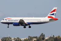 G-GATK @ LMML - A320 G-GATK British Airways - by Raymond Zammit