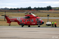 G-REDM @ EGPD - Engine start up at Aberdeen EGPD - by Clive Pattle