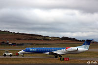 G-RJXE @ EGPD - Being towed from the BMI engineering hangar to the Terminal at Aberdeen EGPD - by Clive Pattle