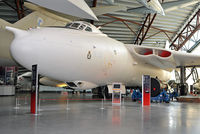 XD818 @ EGWC - Only complete Valiant out of 107 built that survives at RAF Museum Cosford, which also has on display a Victor and a Vulcan.  XD818 from No. 49 Sqn. dropped Britain's first live H-bomb in 1957 during Op. Grapple. It was converted to a tanker in 1961. - by Arjun Sarup