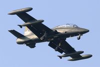 N348EM @ LFRJ - Draken International Inc. Aermacchi MB-339CB, Short approach rwy 08, Landivisiau Naval Air Base (LFRJ) - by Yves-Q