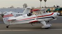 N96KV @ KRHV - Locally-based 2004 Steen Skybolt taxing to Aerodynamic's ramp at Reid Hillview Airport, San Jose, CA. - by Chris Leipelt