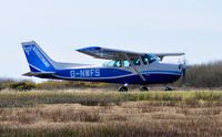 G-NWFS @ EGFH - Visiting Cessna Skyhawk II. - by Roger Winser