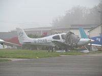 G-PHAB @ EGTF - going for a foggy flight - by magnaman