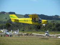 ZK-RAG @ NZRA - landing at RAGlan - by magnaman