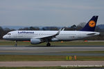 D-AIUR @ EGCC - Lufthansa - by Chris Hall