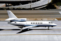 N55AS @ KPHX - Dassault Falcon 50 [214] Phoenix-Sky Harbor International~N 16/10/1998 - by Ray Barber