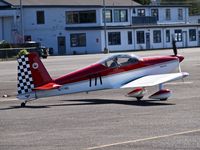N7718D @ KAWO - Rv-7 taxing away from Ellies. - by Eric Olsen