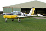 G-BCXB @ X5FB - Morane-Saulnier Rallye 100ST at Fishburn Airfield, November 2005. - by Malcolm Clarke