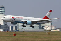 OE-LPC @ LOWW - Austrian Airlines Boeing 777 - by Andreas Ranner