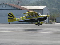 N5503H @ SZP - 1978 Bellanca 8KCAB SUPER DECATHLON, Lycoming AEIO-360 180 Hp, landing Rwy 22 - by Doug Robertson