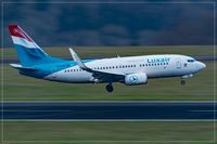 LX-LGS @ EDDR - Boeing 737-7C9 - by Jerzy Maciaszek
