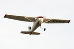 G-BOUJ @ X5FB - Cessna 150M on take off at Fishburn Airfield, December 2005. - by Malcolm Clarke