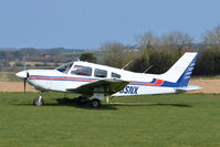 G-BSNX @ X3CX - Just landed at Northrepps. - by Graham Reeve