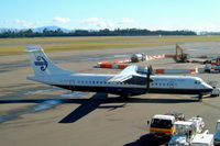 ZK-JSZ @ NZCH - Aerospatiale ATR-72-212 [385] (Air New Zealand) Christchurch-International~ZK 25/09/2004 - by Ray Barber