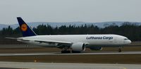 D-ALFB @ EDDF - Lufthansa Cargo, is here shortly after landing at Frankfurt Rhein/Main(EDDF) - by A. Gendorf