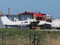 G-DAZY @ EGMD - on back apron at lydd - by magnaman