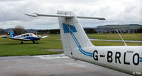 G-BOVK @ EGPN - Parked up on the grass at Dundee Riverside EGPN - by Clive Pattle