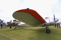 F-AZLL @ LFFQ - Lockheed 12A Electra Junior, Static display, La Ferté-Alais airfield (LFFQ) Airshow 2015 - by Yves-Q