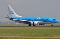 PH-BGP @ EHAM - KLM B737-7K2 arriving in AMS. - by FerryPNL