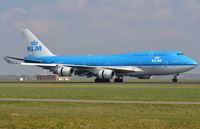 PH-BFK @ EHAM - KLM B744 arrived back home. - by FerryPNL