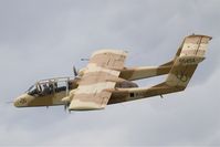 F-AZKM @ LFFQ - North American OV-10B Bronco, On display, La Ferté-Alais airfield (LFFQ) Airshow 2015 - by Yves-Q