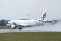 G-FBEF @ EGSH - About to take off on a wet afternoon. - by Graham Reeve