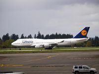 D-ABVW @ KSEA - Lufthansa 747 just after landing at Seatac. - by Eric Olsen