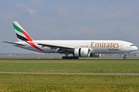 A6-EFD @ EHAM - Emirates B772 Freighter arriving in AMS - by FerryPNL