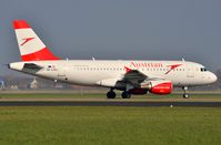 OE-LDG @ EHAM - Austrian A319 landing in AMS in revised c/s - by FerryPNL