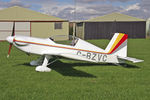 G-BZVC @ X5FB - Mickleburg L107 Sparrow, a visitor to Fishburn Airfield, September 2008. - by Malcolm Clarke