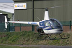 G-JONH @ EGCF - Robinson R22 Beta  at Sandtoft Airfield in 2007. - by Malcolm Clarke