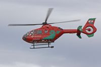 G-WASN @ EGFH - EC-135T-2+, EGFH based Welsh Air Ambulance Helimed 57, seen shortly after lifting on a Red Shout