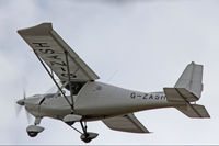 G-ZASH @ EGFH - Ikarus, Gower Flight Centre, seen departing runway 22 for circuits.