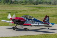 N124TT @ KOCH - Aircraft shown after a 2-1/2 year restoration following storm damage sustained by hangar collapse. - by Jo Hunter