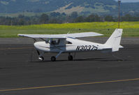 N30373 @ KAPC - Napa Jet Center Cessna 162 Flycatcher with mustard fields in bloom @ Napa County Airport, CA - by Steve Nation